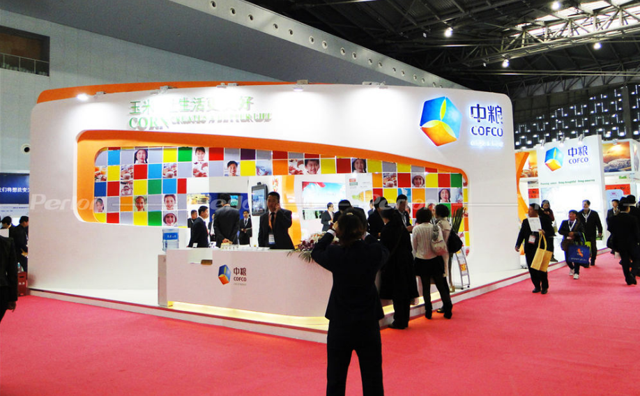 中糧集團(tuán)展臺(tái)搭建 中糧集團(tuán)展臺(tái)搭建