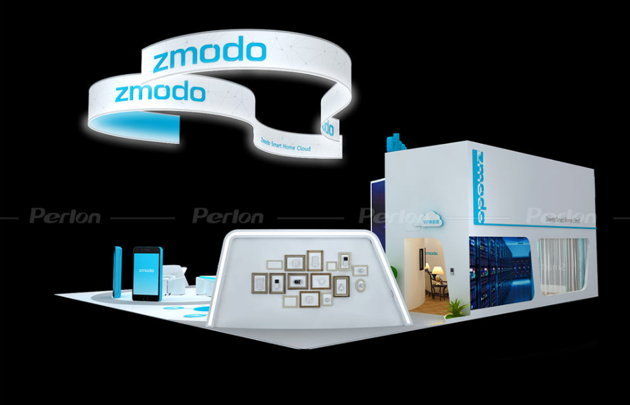 智美達(dá)美國(guó)展臺(tái)設(shè)計(jì)搭建