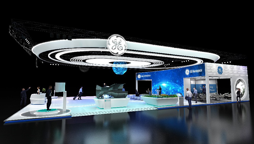 通用電氣-進(jìn)博會(huì)展臺(tái)設(shè)計(jì)